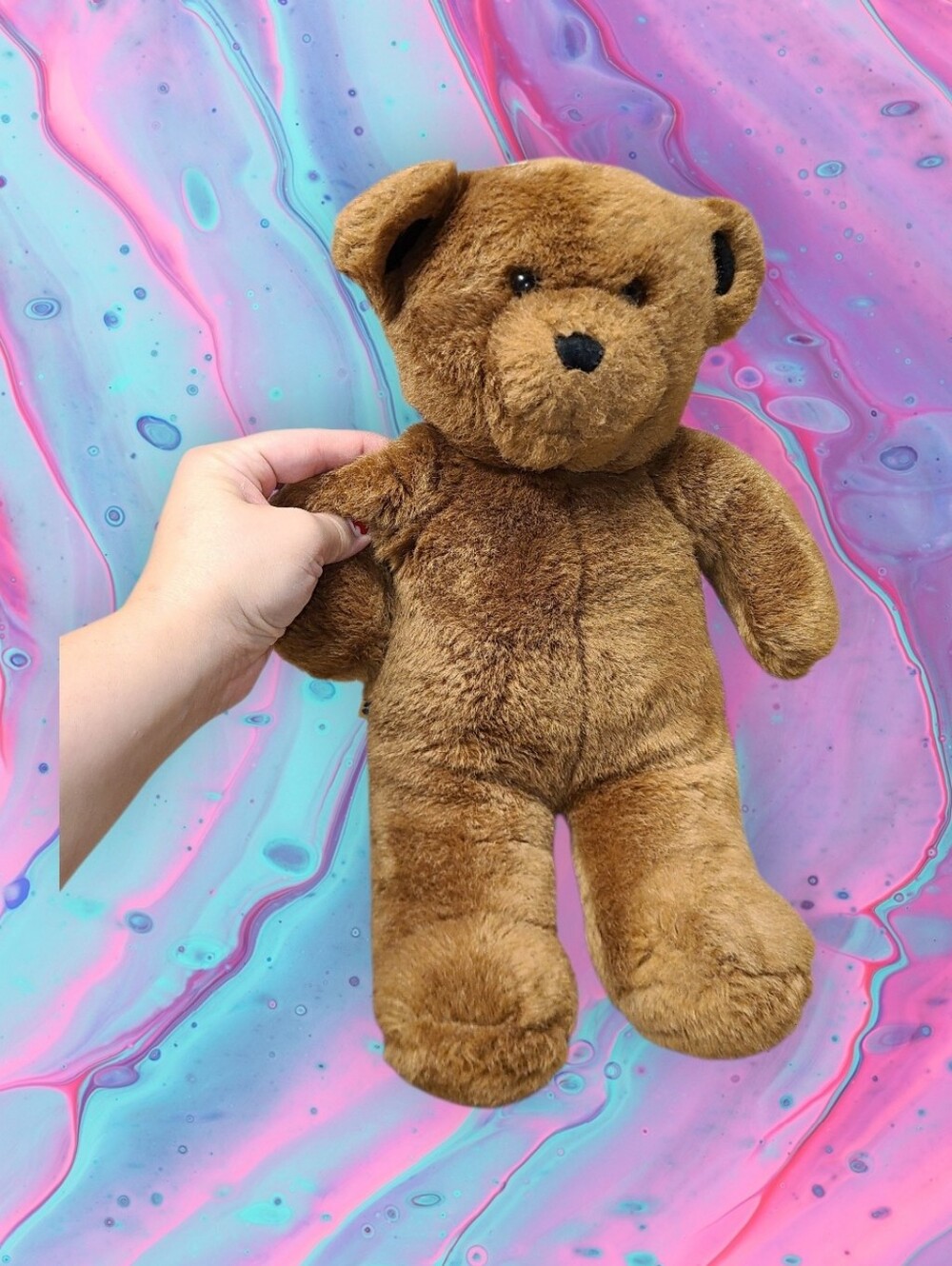 Build a bear brown teddy bear plush